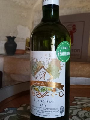 Château les Alberts AOP Bordeaux 2025, Blanc sec / Sémillon